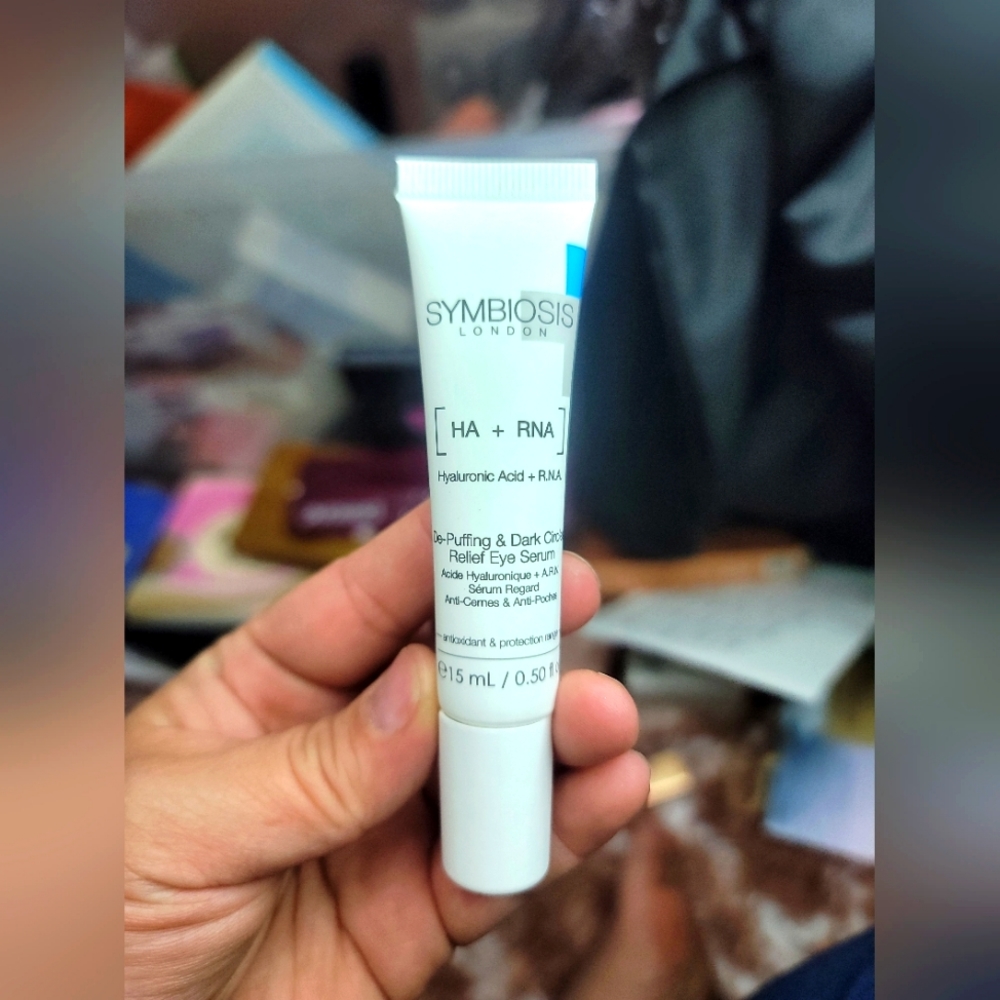 Symbiosis London De-Puffing and Dark Circles relief eye serum